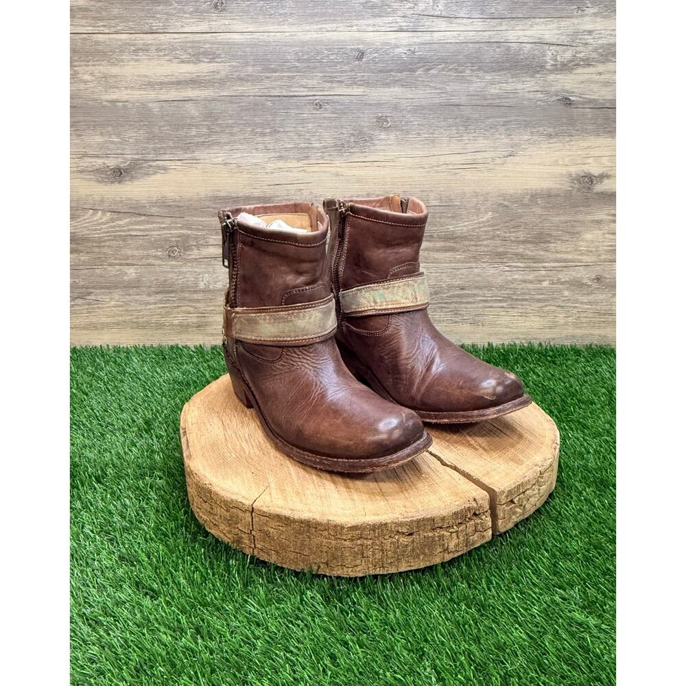 Bed Stu Women - Size 9 - Brown Zipper Ankle Boots 1703
